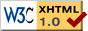 G&uuml;ltiges XHTML 1.0!